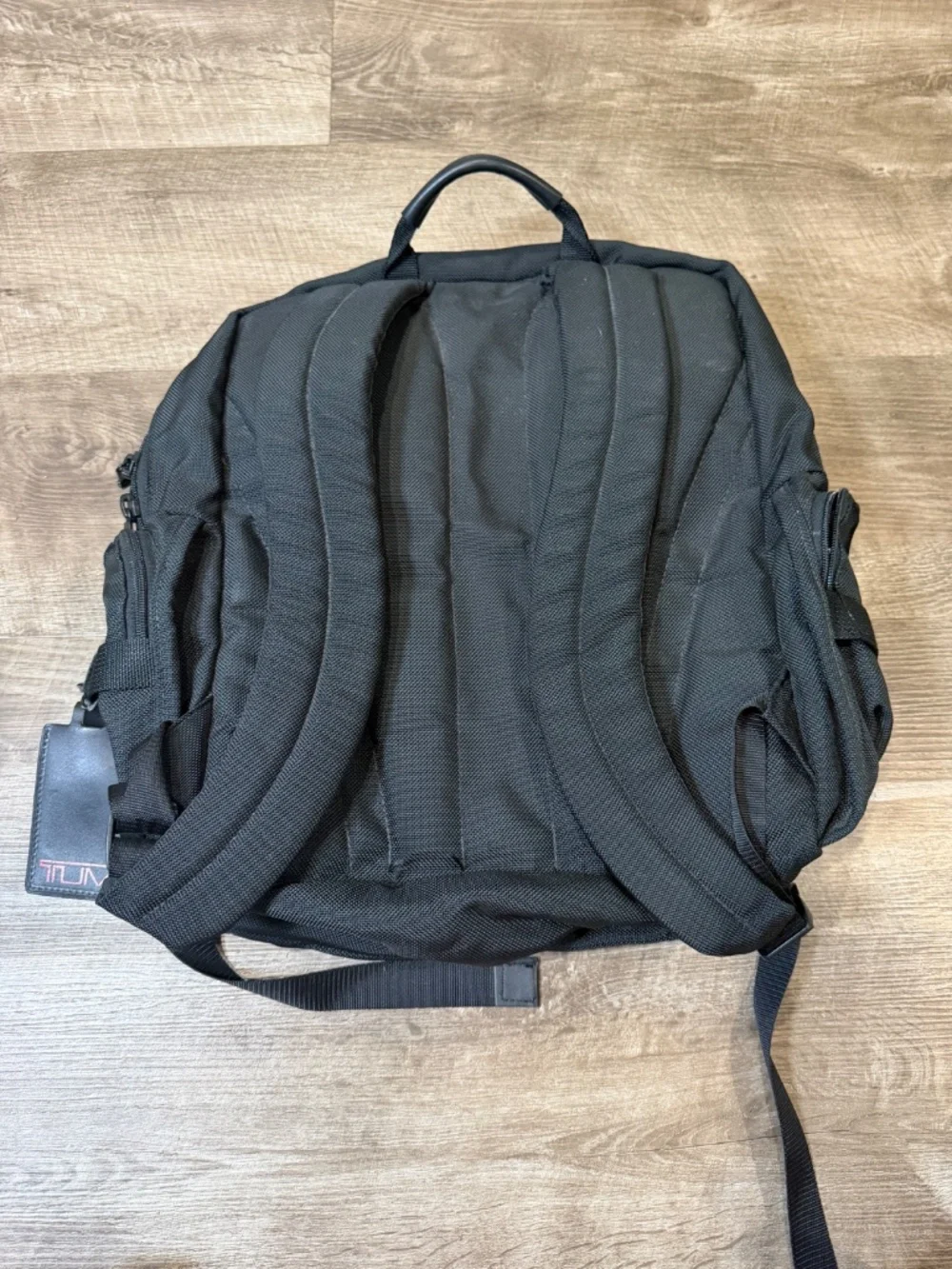 TUMI Briefcase Backpack Black Ballistic Nylon Travel Bag Authentic 2640D3 $495+